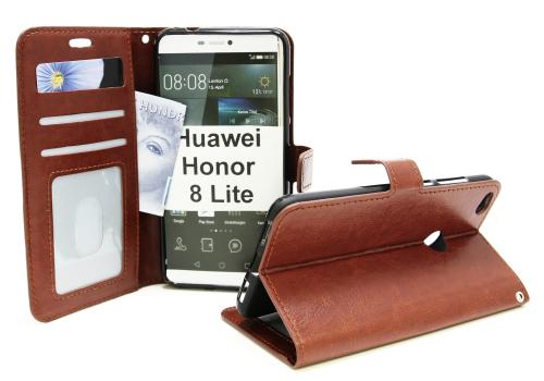 billigamobilskydd.se Crazy Horse Lompakko Huawei Honor 8 Lite