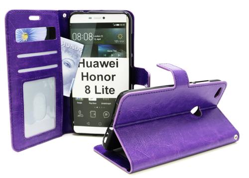 billigamobilskydd.se Crazy Horse Lompakko Huawei Honor 8 Lite