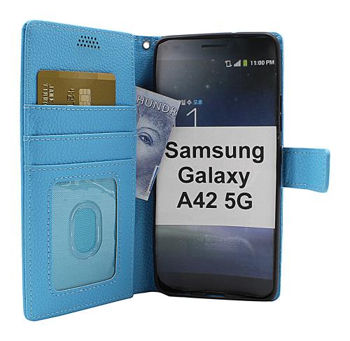 billigamobilskydd.se New Jalusta Lompakkokotelo Samsung Galaxy A42 5G