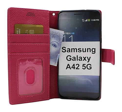 billigamobilskydd.se New Jalusta Lompakkokotelo Samsung Galaxy A42 5G