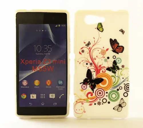 billigamobilskydd.se TPU Designcover Sony Xperia Z3 Compact (D5803)