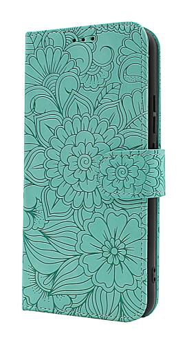 billigamobilskydd.se Flower Standcase Wallet Samsung Galaxy S22 Plus 5G (SM-S906B/DS)