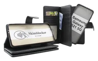 Coverin Skimblocker Samsung Galaxy S21 5G XL Magneetti Puhelimen Kuoret