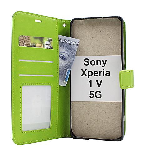 billigamobilskydd.se Crazy Horse Lompakko Sony Xperia 1 V 5G (XQ-DQ72)