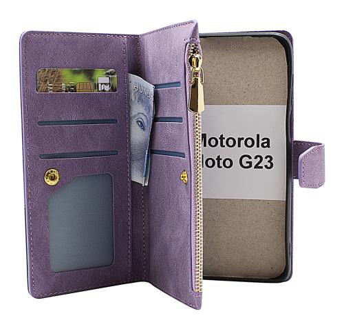 XL Standcase Luksuskotelo puhelimeen Motorola Moto G23