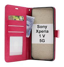 billigamobilskydd.se Crazy Horse Lompakko Sony Xperia 1 V 5G (XQ-DQ72)