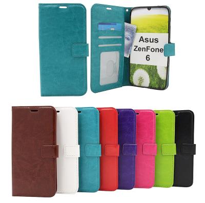 Crazy Horse Lompakko Asus ZenFone 6 (ZS630KL)