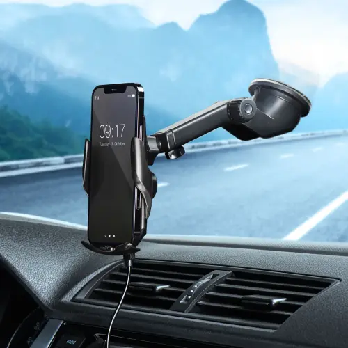 billigamobilskydd.se Wireless Fast Charge Car Holder