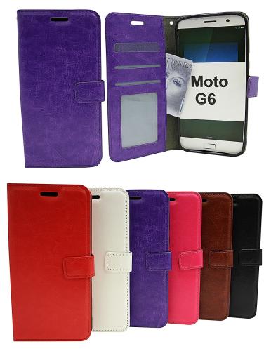 billigamobilskydd.se Crazy Horse Lompakko Motorola Moto G6