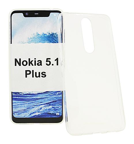 billigamobilskydd.se Ultra Thin TPU Kotelo Nokia 5.1 Plus