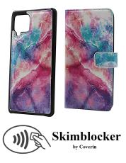 Coverin Skimblocker Design Magneettilompakko Samsung Galaxy A42 5G