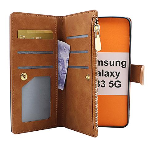 billigamobilskydd.se XL Standcase Luksuskotelo puhelimeen Samsung Galaxy A33 5G (A336B)