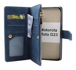 billigamobilskydd.se XL Standcase Luksuskotelo puhelimeen Motorola Moto G23