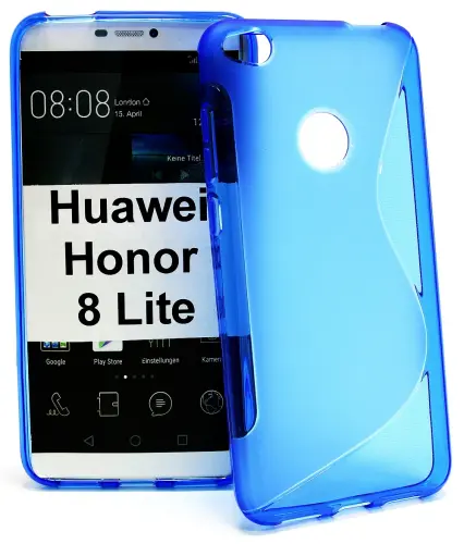 billigamobilskydd.se S-Line TPU-muovikotelo Huawei Honor 8 Lite