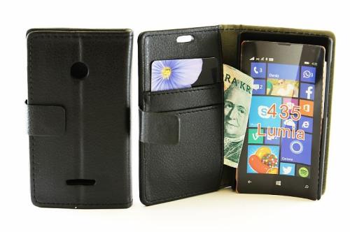 billigamobilskydd.se Jalusta Lompakkokotelo Microsoft Lumia 532
