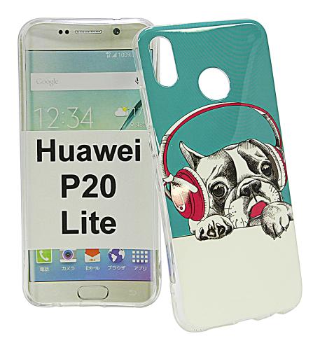 billigamobilskydd.se TPU-Designkotelo Huawei P20 Lite