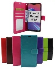 Coverin Crazy Horse Lompakko Xiaomi Redmi 8/8A