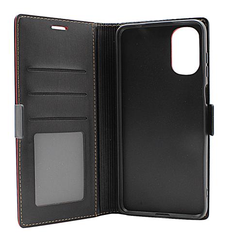 billigamobilskydd.se Luksuskotelo Standcase Wallet Motorola Moto E32s