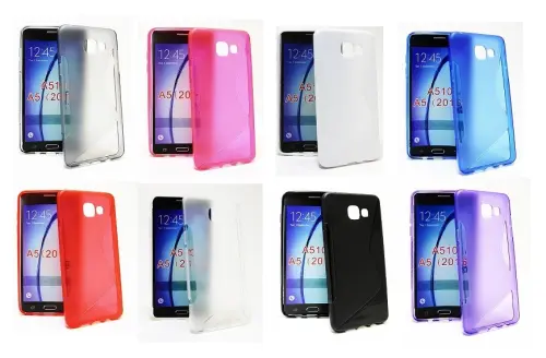 billigamobilskydd.se S-Line TPU-muovikotelo Samsung Galaxy A5 2016 (A510F)