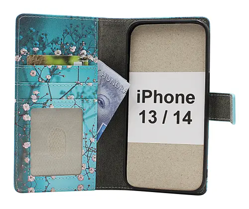 Coverin Skimblocker iPhone 13 / 14 Magneetti Puhelimen Kuoret Design
