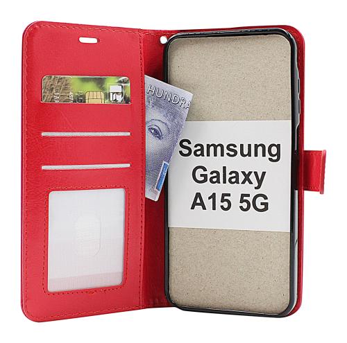 billigamobilskydd.se Crazy Horse Lompakko Samsung Galaxy A15 5G