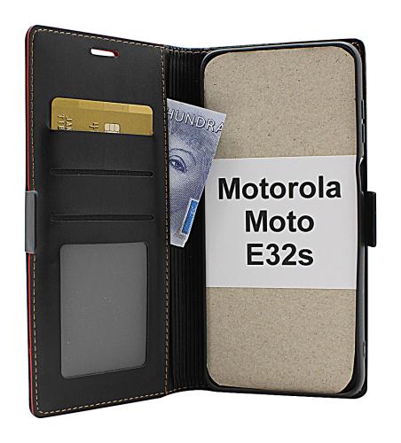 billigamobilskydd.se Luksuskotelo Standcase Wallet Motorola Moto E32s