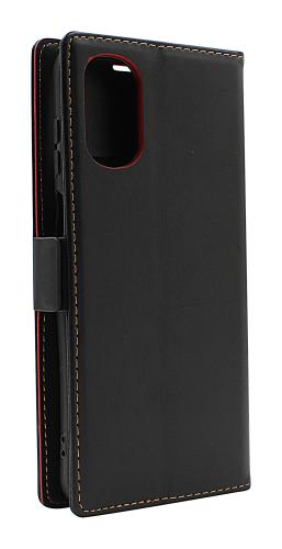 billigamobilskydd.se Luksuskotelo Standcase Wallet Motorola Moto E32s