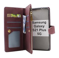 billigamobilskydd.se XL Standcase Luksuskotelo puhelimeen Samsung Galaxy S21 Plus 5G (SM-G996B)