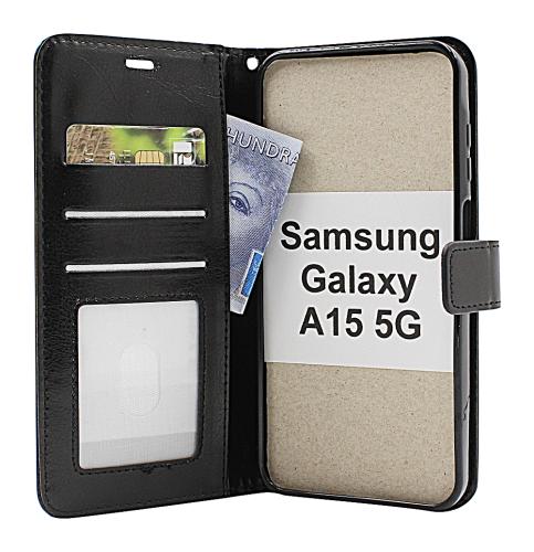 billigamobilskydd.se Crazy Horse Lompakko Samsung Galaxy A15 5G