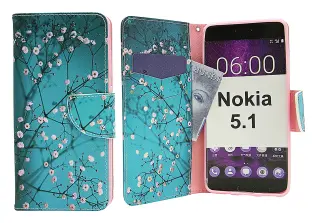 billigamobilskydd.se Kuviolompakko Nokia 5.1