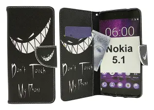 billigamobilskydd.se Kuviolompakko Nokia 5.1