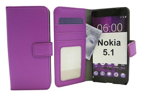 Coverin Skimblocker Magneettikotelo Nokia 5.1