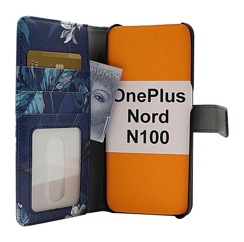 Coverin Skimblocker Design Magneettilompakko OnePlus Nord N100