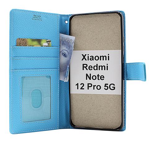 billigamobilskydd.se New Jalusta Lompakkokotelo Xiaomi Redmi Note 12 Pro 5G
