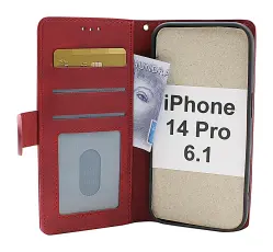 billigamobilskydd.se Zipper Standcase Wallet iPhone 14 Pro (6.1)