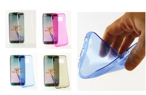 billigamobilskydd.se Ultra Thin TPU Kotelo Samsung Galaxy S6 Edge