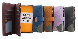 billigamobilskydd.se XL Standcase Luksuskotelo puhelimeen Sony Xperia 10 III (XQ-BT52)