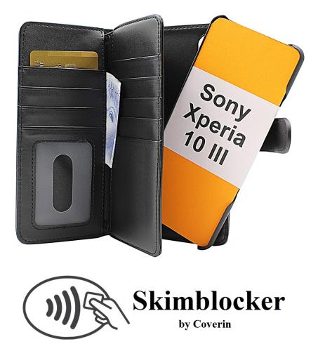 Coverin Skimblocker XL Magnet Wallet Sony Xperia 10 III (XQ-BT52)
