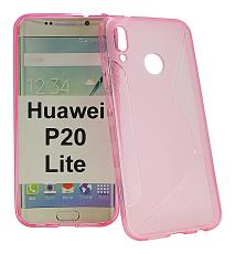 billigamobilskydd.se S-Line TPU-muovikotelo Huawei P20 Lite