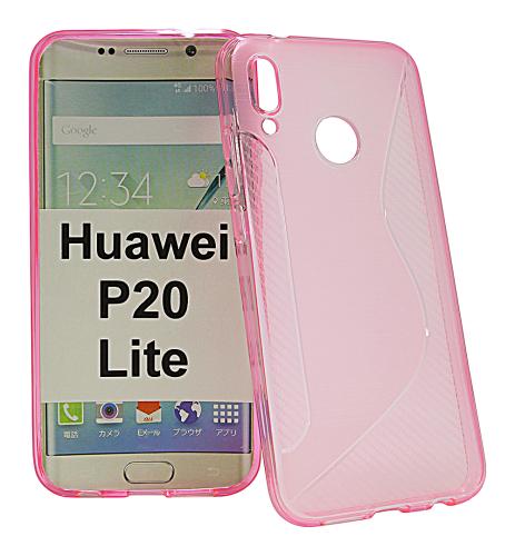 billigamobilskydd.se S-Line TPU-muovikotelo Huawei P20 Lite
