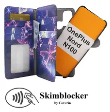 Coverin Skimblocker XL Magnet Designwallet OnePlus Nord N100