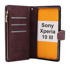 billigamobilskydd.se XL Standcase Luksuskotelo puhelimeen Sony Xperia 10 III (XQ-BT52)