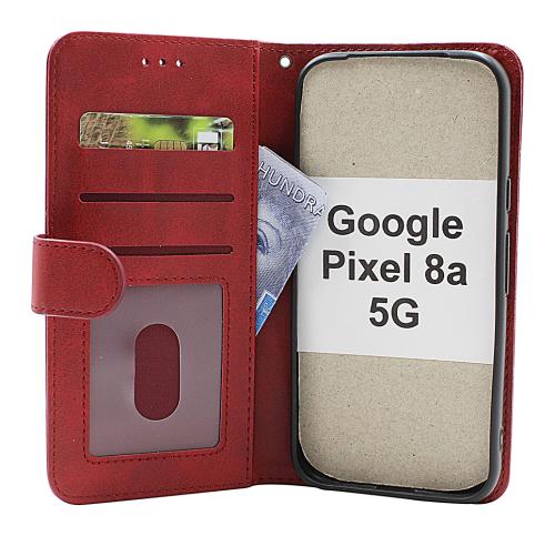 billigamobilskydd.se Zipper Standcase Wallet Google Pixel 8a 5G