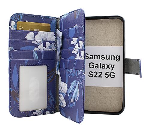 Coverin Skimblocker XL Magnet Designwallet Samsung Galaxy S22 5G