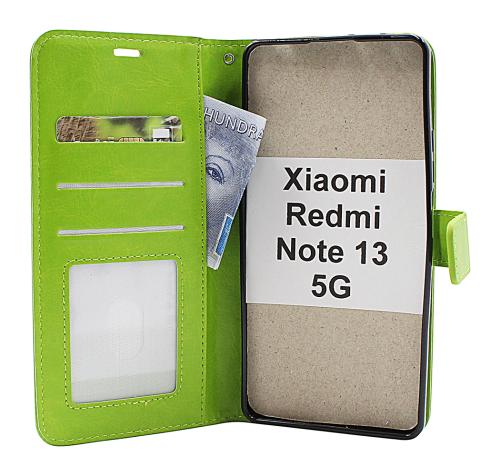 billigamobilskydd.se Crazy Horse Lompakko Xiaomi Redmi Note 13 5G