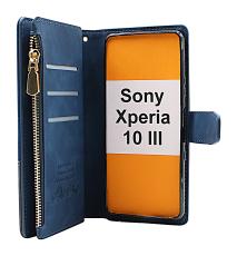 billigamobilskydd.se XL Standcase Luksuskotelo puhelimeen Sony Xperia 10 III (XQ-BT52)