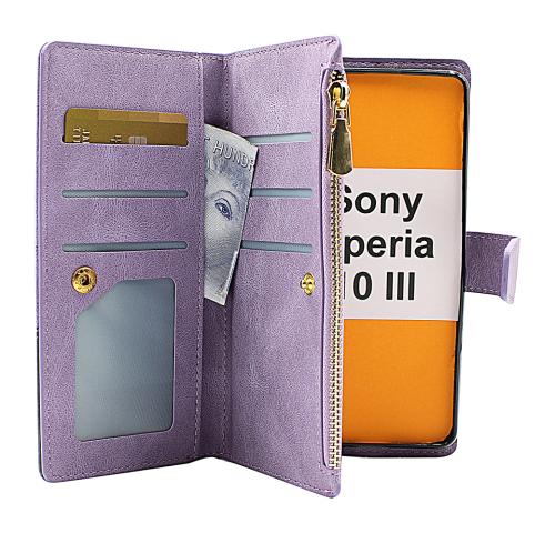 billigamobilskydd.se XL Standcase Luksuskotelo puhelimeen Sony Xperia 10 III (XQ-BT52)