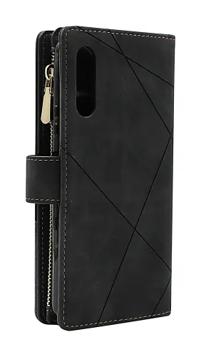 billigamobilskydd.se XL Standcase Luksuskotelo puhelimeen Sony Xperia 10 III (XQ-BT52)