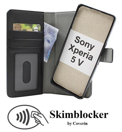 Coverin Skimblocker Magneettikotelo Sony Xperia 5 V