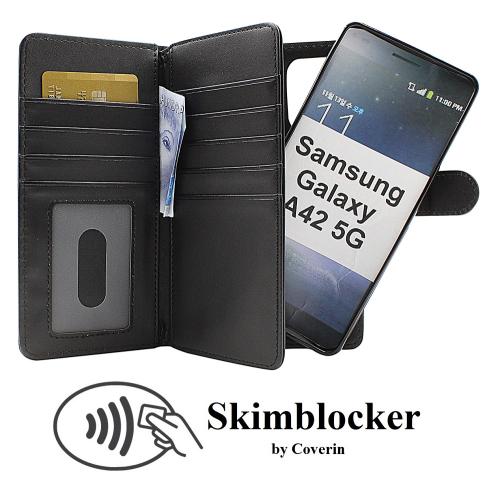 Coverin Skimblocker XL Magnet Wallet Samsung Galaxy A42 5G